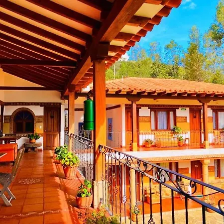 Hotel Casa Cantabria Campestre Villa de Leyva Exterior photo